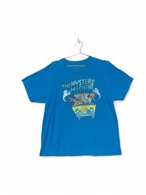 Vintage Y2K Scooby Doo Mystery Machine Graphic Tee Ring Spun XL